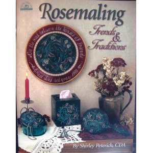 画像: トールペイント洋書★Rosemaling Trends & Traditions ★Shirley Peterich　シャーリー・ペトリッチ