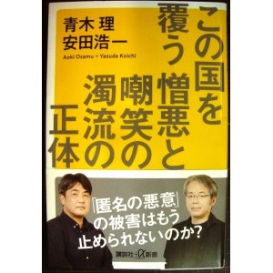 画像: この国を覆う憎悪と嘲笑の濁流の正体★青木理 安田浩一★講談社+α新書