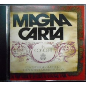 画像: CD輸入盤★In Concert★Magna Carta マグナ・カルタ