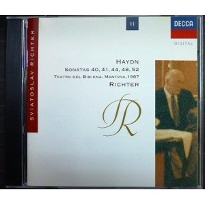 画像: CD輸入盤★Haydn / Sonatas 40, 41, 44, 48, 52 / Teatro Del Bibiena, Mantova, 1987★Sviatoslav Richter