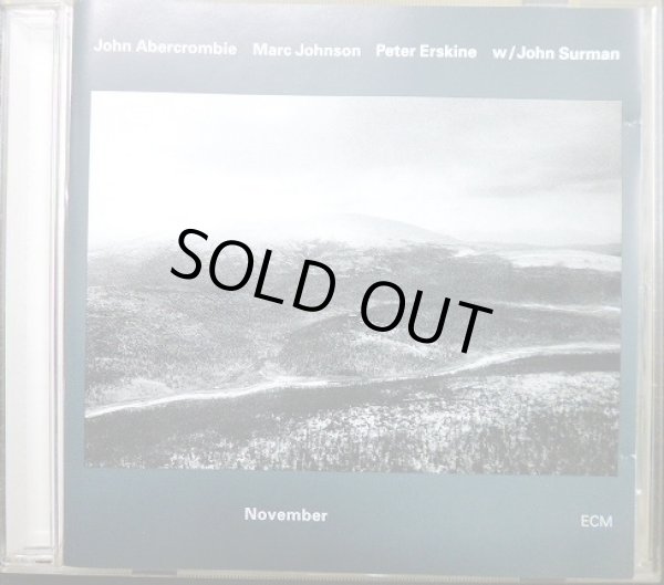 画像1: CD輸入盤★November★John Abercrombie  Marc Johnson  Peter Erskine  w /John Surman ジョン・アバークロンビー★独盤