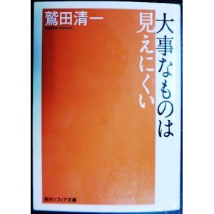 画像: 大事なものは見えにくい★鷲田清一★角川ソフィア文庫