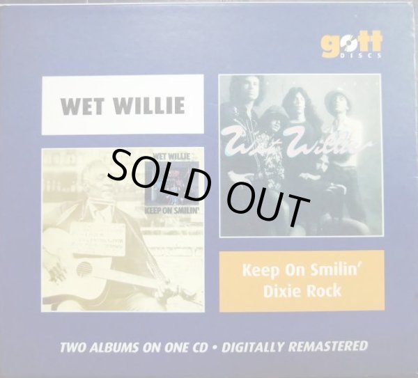 画像1: 2in1CD輸入盤★Keep on Smiling / Dixie Rock★Wet Willie ウェット・ウィリー