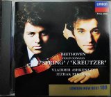 画像: CD★ベートーヴェン: ヴァイオリン・ソナタ 「クロイツェル」「春」 ★イツァーク・パールマン ウラジミール・アシュケナージ