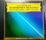 画像: CD★ブラームス: 交響曲第2番/第3番★指揮:ヘルベルト・フォン・カラヤン ベルリン・フィルハーモニー管弦楽団