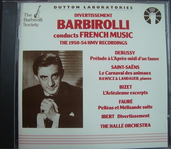 画像1: CD輸入盤★BARBIROLLI conducts FRENCH MUSIC★1950-54 HMV RECORDINGS