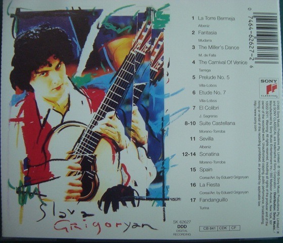 画像2: CD輸入盤★Spirit of Spain★Slava Grigoryan