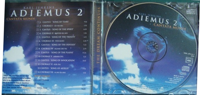 画像3: CD輸入盤★ADIEMUS 2 CANTANA MUNDI★KARL JENKINS★アディエマス カール・ジェンキンス