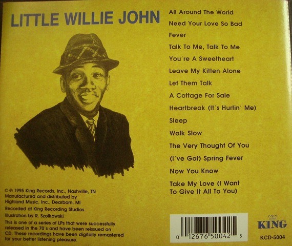 画像2: CD輸入盤★All 15 of Their Chart Hits 1953-1962★Little Willie John