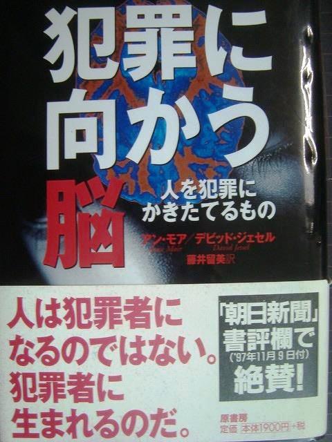 画像1: 犯罪に向かう脳 人を犯罪にかきたてるもの★アン・モア デビッド・ジェセル