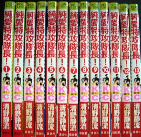 画像1: 純愛特攻隊長! 全13巻★清野静流★KC別フレ