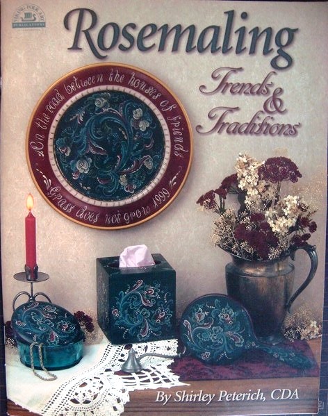 画像1: トールペイント洋書★Rosemaling Trends & Traditions ★Shirley Peterich　シャーリー・ペトリッチ