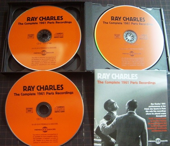 画像3: 3CD輸入盤★The Complete 1961 Paris Recordings★Ray Charles レイ・チャールズ