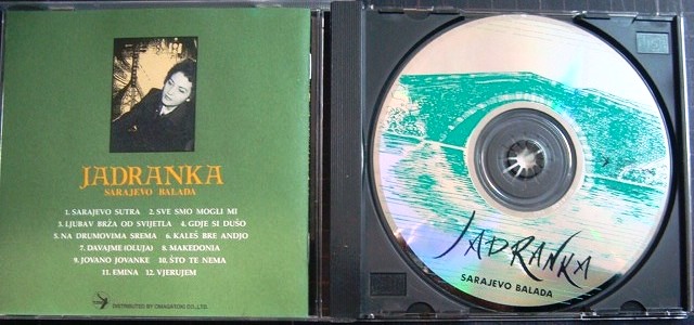 画像3: CD★サラエボのバラード★ヤドランカ Jadranka