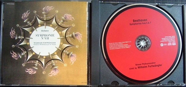 画像3: CD★ベートーヴェン 交響曲 第5番「運命」 & 第7番★フルトヴェングラー