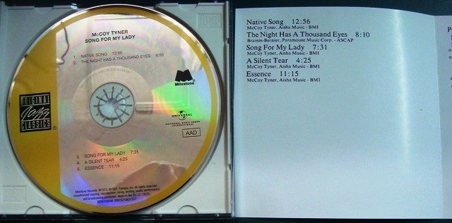 画像3: CD輸入盤★Song for My Lady★McCoy Tyner マッコイ・タイナー
