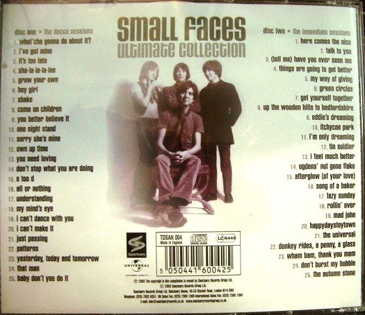 画像2: 2CD輸入盤★Ultimate Collection★Small Faces　スモール・フェイセス