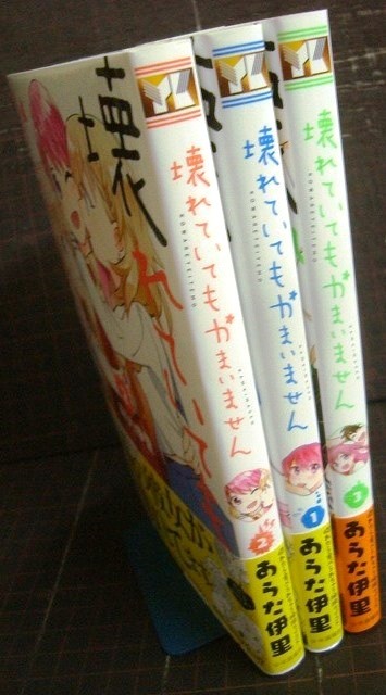 壊れていてもかまいません 全3巻☆あらた伊里☆ヤングキングコミックス