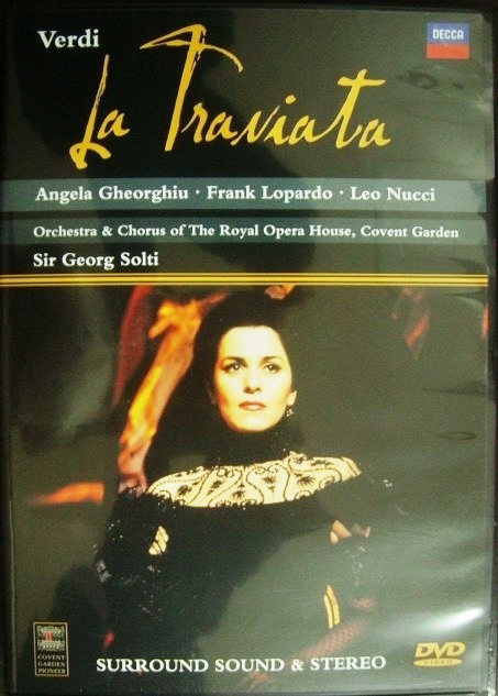 DVD輸入盤☆Verdi : La Traviata / Gheorghiu・Solti☆ヴェルディ 椿姫