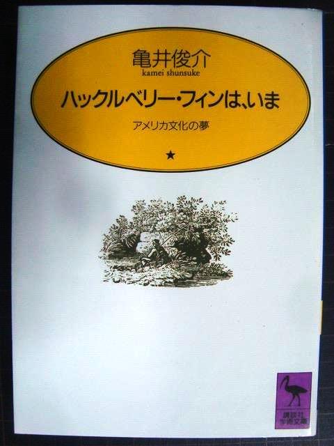 画像1: ハックルベリー・フィンは、いま アメリカ文化の夢★亀井俊介★講談社学術文庫