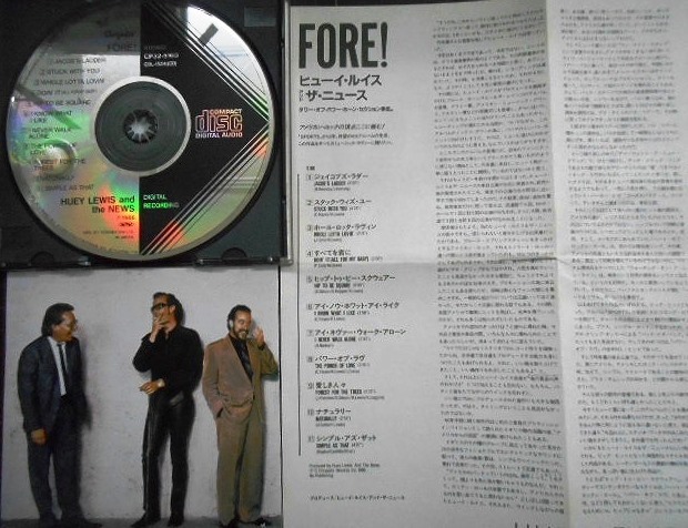 画像3: CD★FORE!★ヒューイ・ルイス&ザ・ニュース HUEY LEWIS & THE NEWS★CP32-5160