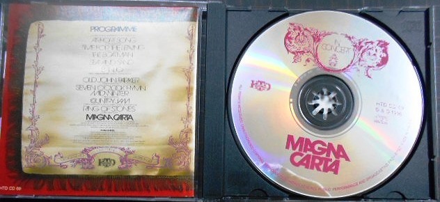 画像3: CD輸入盤★In Concert★Magna Carta マグナ・カルタ