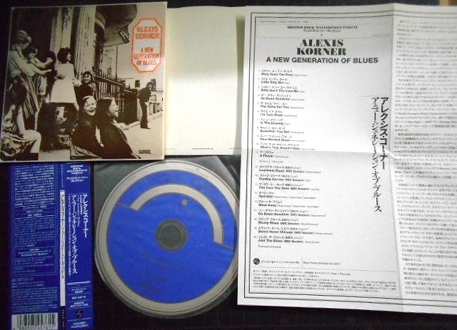 画像3: CD★ア・ニュー・ジェネレーション・オブ・ブルース★アレクシス・コーナー Alexis Korner★紙ジャケット仕様・リマスター盤