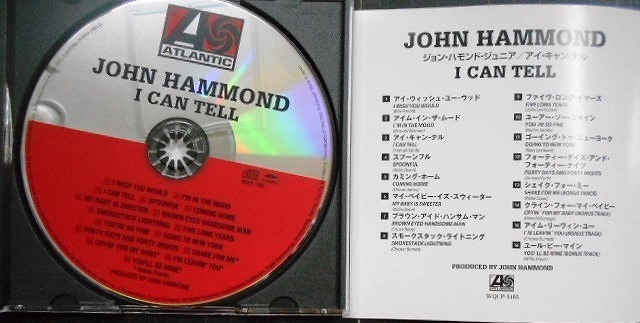 画像3: CD★アイ・キャン・テル I Can Tell★ジョン・ハモンド・ジュニア John Hammond