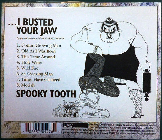 画像2: CD輸入盤★You Broke My Heart So...I Busted Your Jaw★Spooky Tooth スプーキー・トゥース