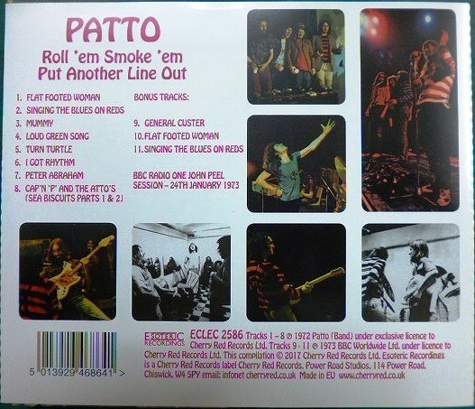 画像2: CD輸入盤★Roll 'Em Smoke 'Em Put Another Line Out★Patto パトゥ