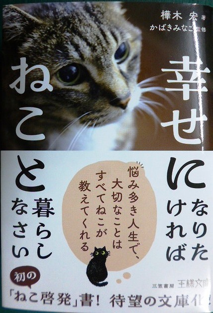 画像1: 幸せになりたければねこと暮らしなさい★樺木宏 かばきみなこ★王様文庫