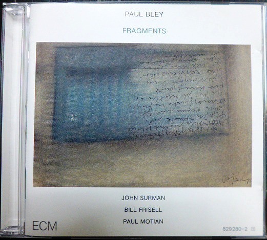 画像1: CD輸入盤★Fragments★Paul Bley ポール・ブレイ