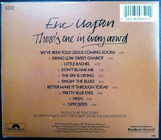 画像2: CD輸入盤★There's One In Every Crowd★Eric Clapton エリック・クラプトン