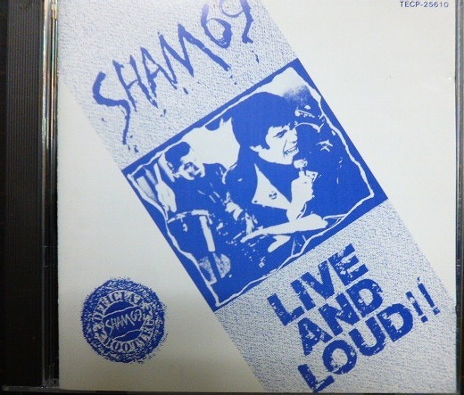 画像1: CD★ライヴ・アンド・ラウド!!　LIVE AND LOUD!!★シャム69 SHAM 69