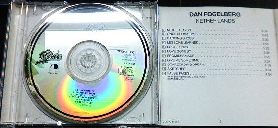 画像3: CD輸入盤★Nether Lands★Dan Fogelberg ダン・フォーゲルバーグ