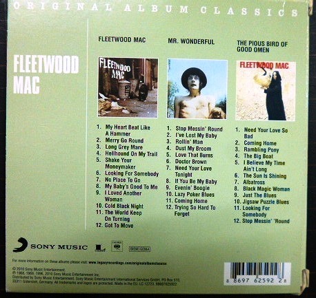 画像2: 3CD輸入盤★Original Album Classics★Fleetwood Mac　フリートウッド・マック