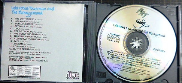 画像3: CD輸入盤★Lola Versus Powerman And The Moneygoround  Part One★The Kinks キンクス★CDMP8836