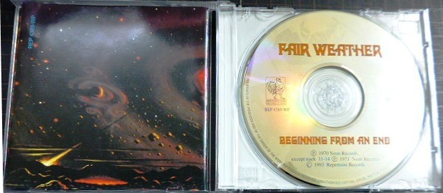 画像3: CD輸入盤★Beginning From An End★Fair Weather フェア・ウェザー★Repertoire Records