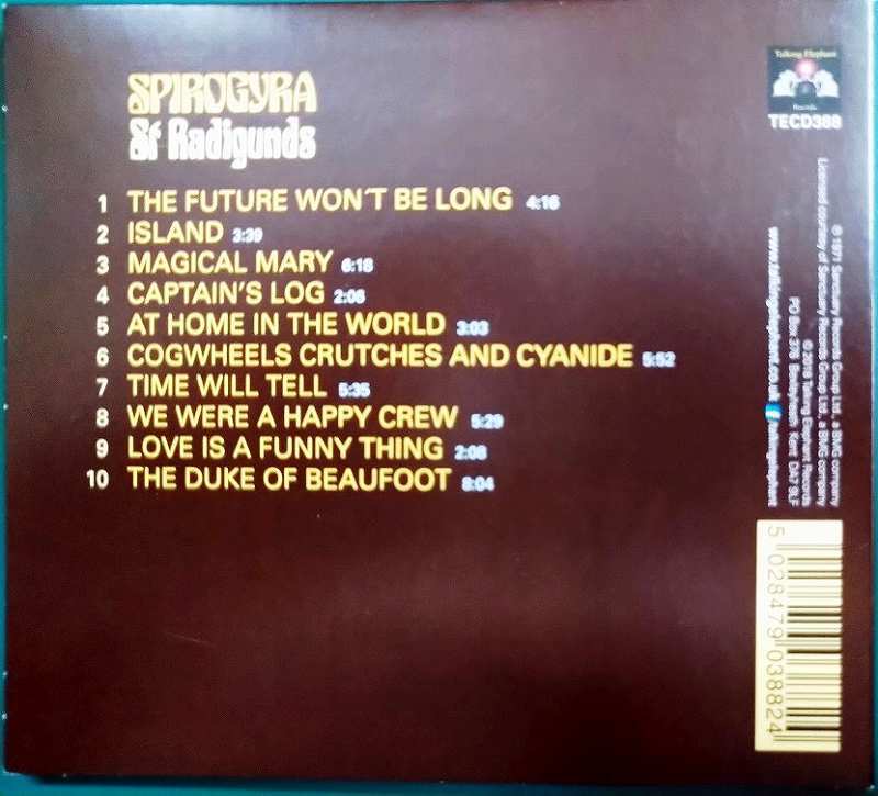 画像2: CD輸入盤★St Radiguns★Spirogyra スパイロジャイラ★デジパック仕様