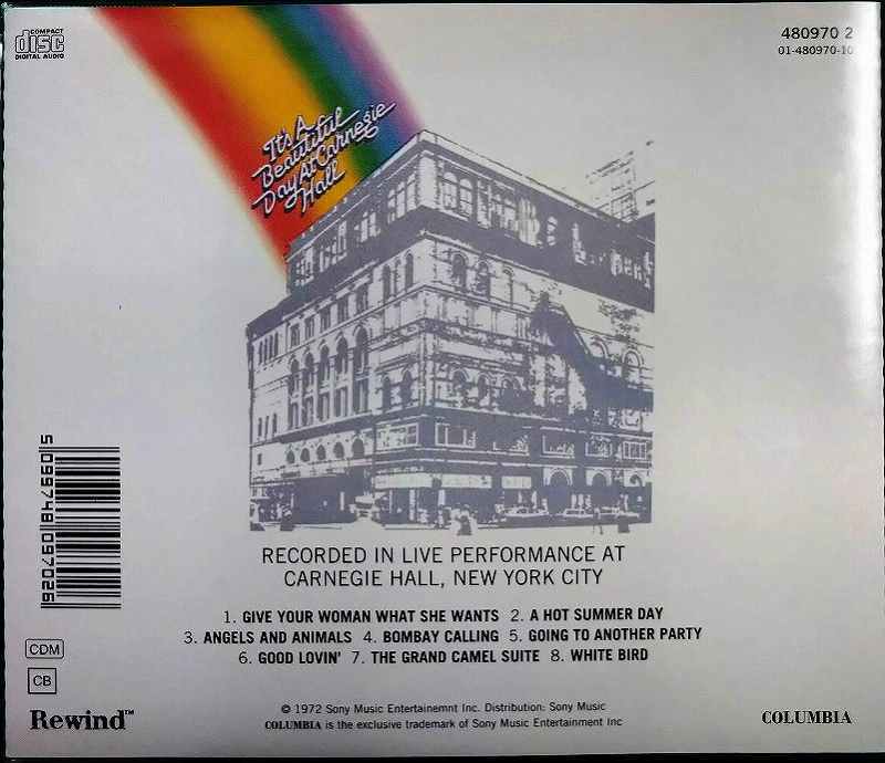画像2: CD輸入盤★At Carnegie Hall★It's A Beautiful Day イッツ・ア・ビューティフル・デイ