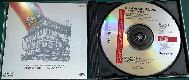 画像3: CD輸入盤★At Carnegie Hall★It's A Beautiful Day イッツ・ア・ビューティフル・デイ