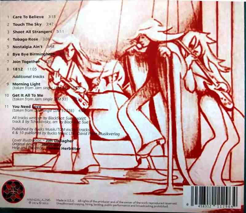 画像2: CD輸入盤★Strangers★Blackfoot Sue ブラックフット・スー