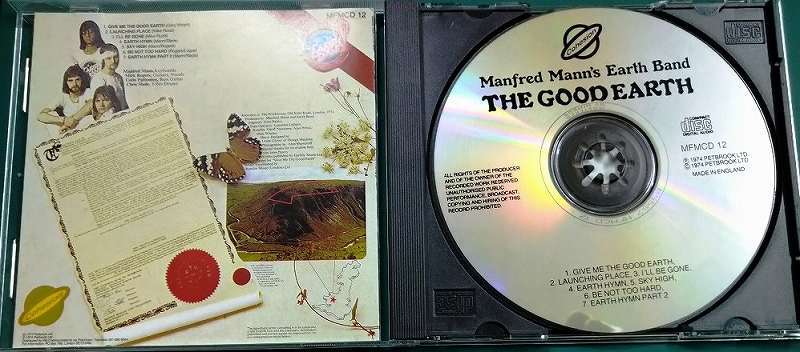 画像3: CD輸入盤★The Good Earth★Manfred Mann's Earth Band マンフレッド・マンズ・アース・バンド マンフレッド・マン