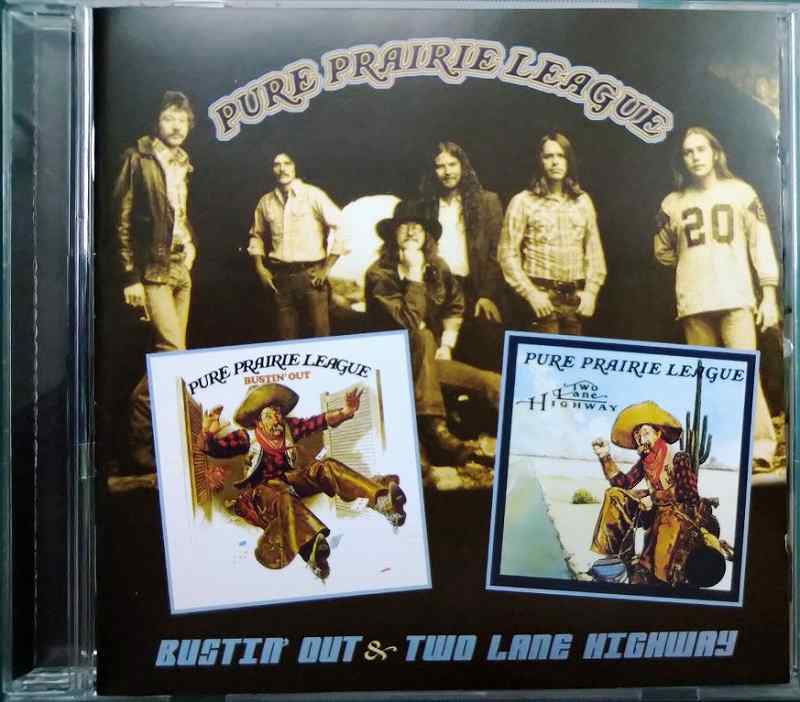 画像1: CD輸入盤2in1★Bustin' Out & Two Lane Highway★Pure Prairie League ピュア・プレイリー・リーグ