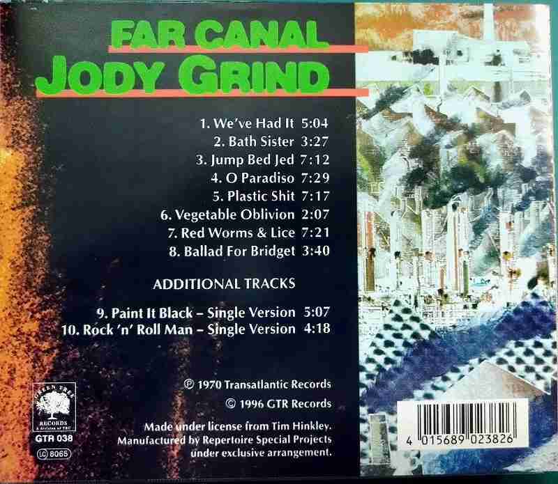 画像2: CD輸入盤★Far Canal★Jody Grind ジョディ・グラインド
