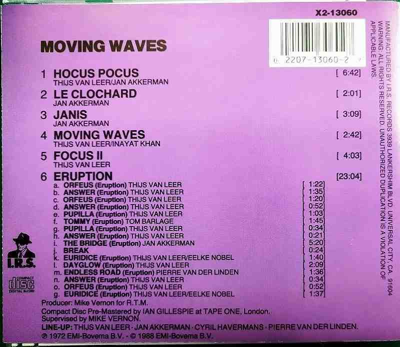 画像2: CD輸入盤★Moving Waves★Focus フォーカス