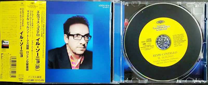 画像3: CD★エルヴィス・コステロ イル・ソーニョ (夢)★マイケル・ティルソン・トーマス指揮 ロンドン交響楽団