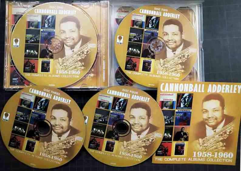 画像3: 4CD輸入盤★Cannonball Adderley : The Complete Albums Collection 1958-1960 ★キャノンボール・アダレイ