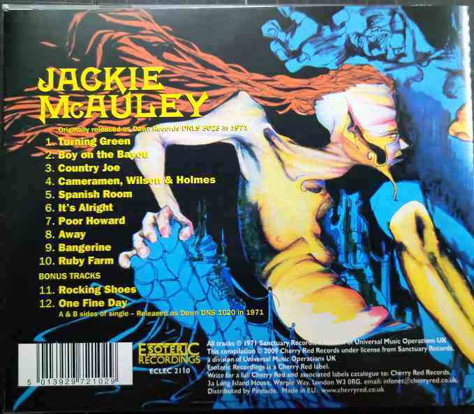 画像2: CD輸入盤★Jackie Mcauley★ジャッキー・マコーリー
