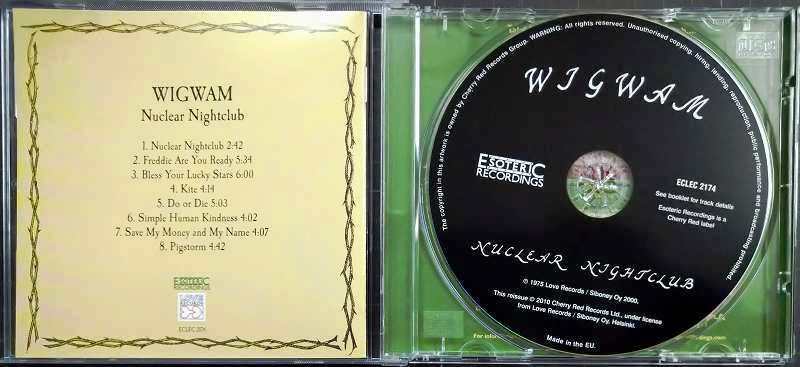 画像3: CD輸入盤★Nuclear Nightclub★Wigwam ウィグアム